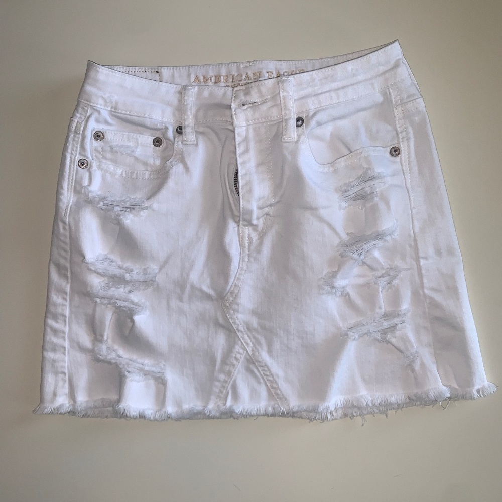 American Eagle Jean Skirt, Size 0